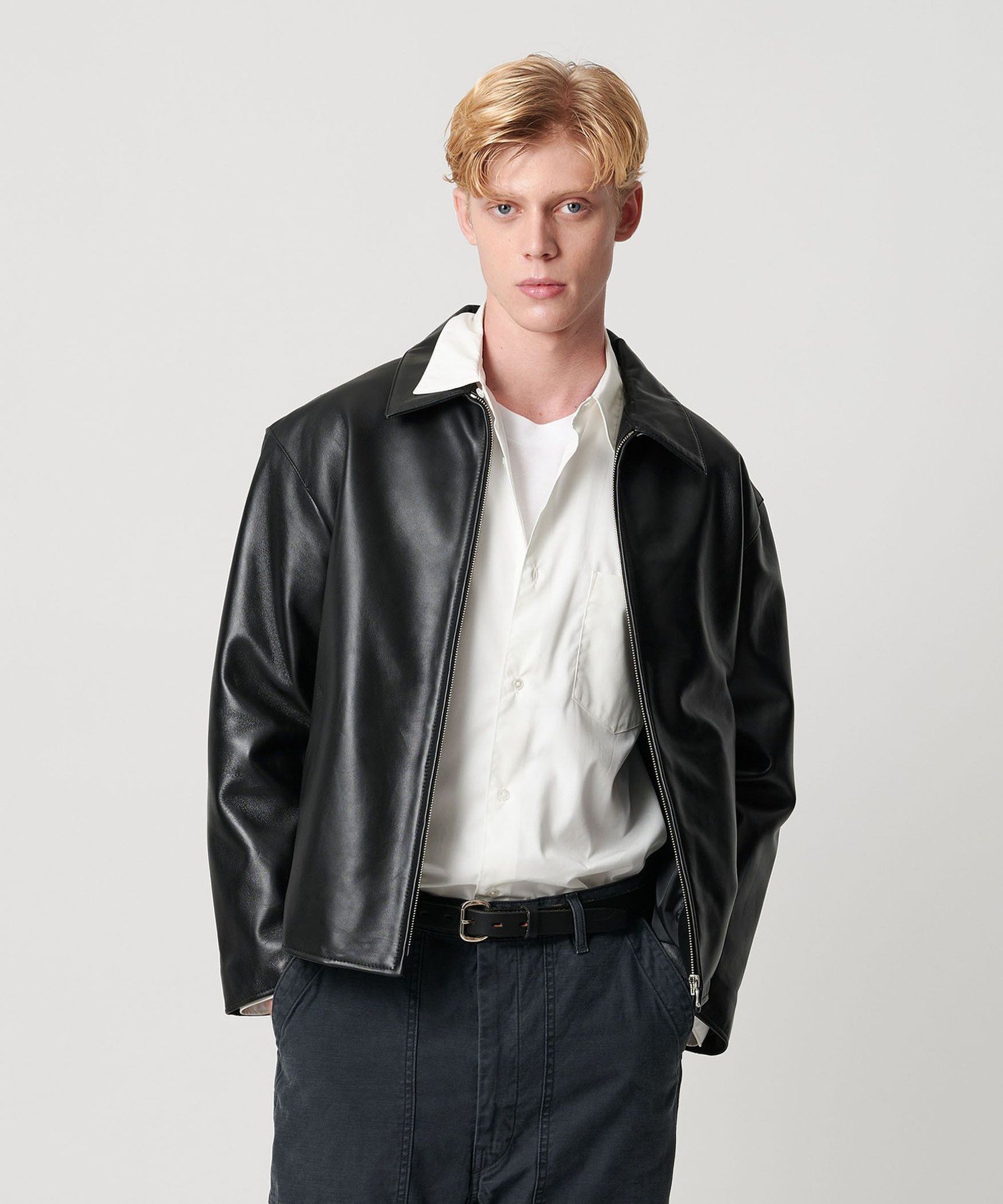 BEAUTY&YOUTH UNITED ARROWS｜シープレザー ジップ ブルゾン | Rakuten