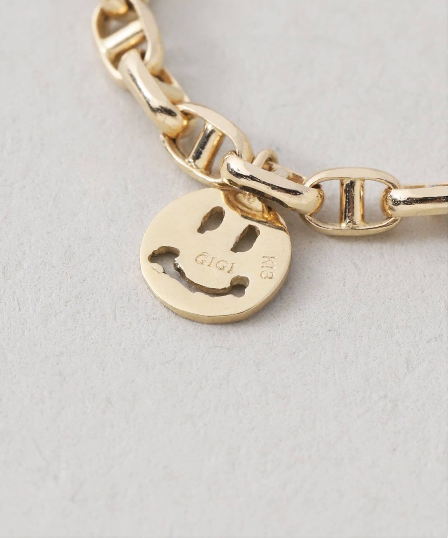 IENA｜《WEB限定/追加予約》GIGI/ジジ 別注 SMILE CHAIN RING EX
