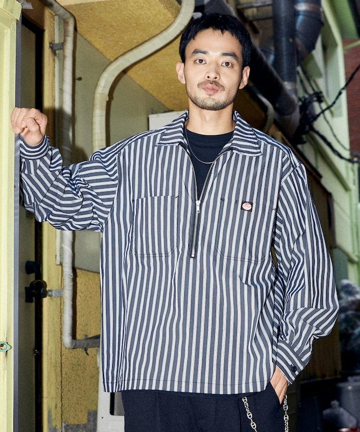 FREAK'S STORE｜別注 ハーフジップ プルオーバー ロングスリーブ