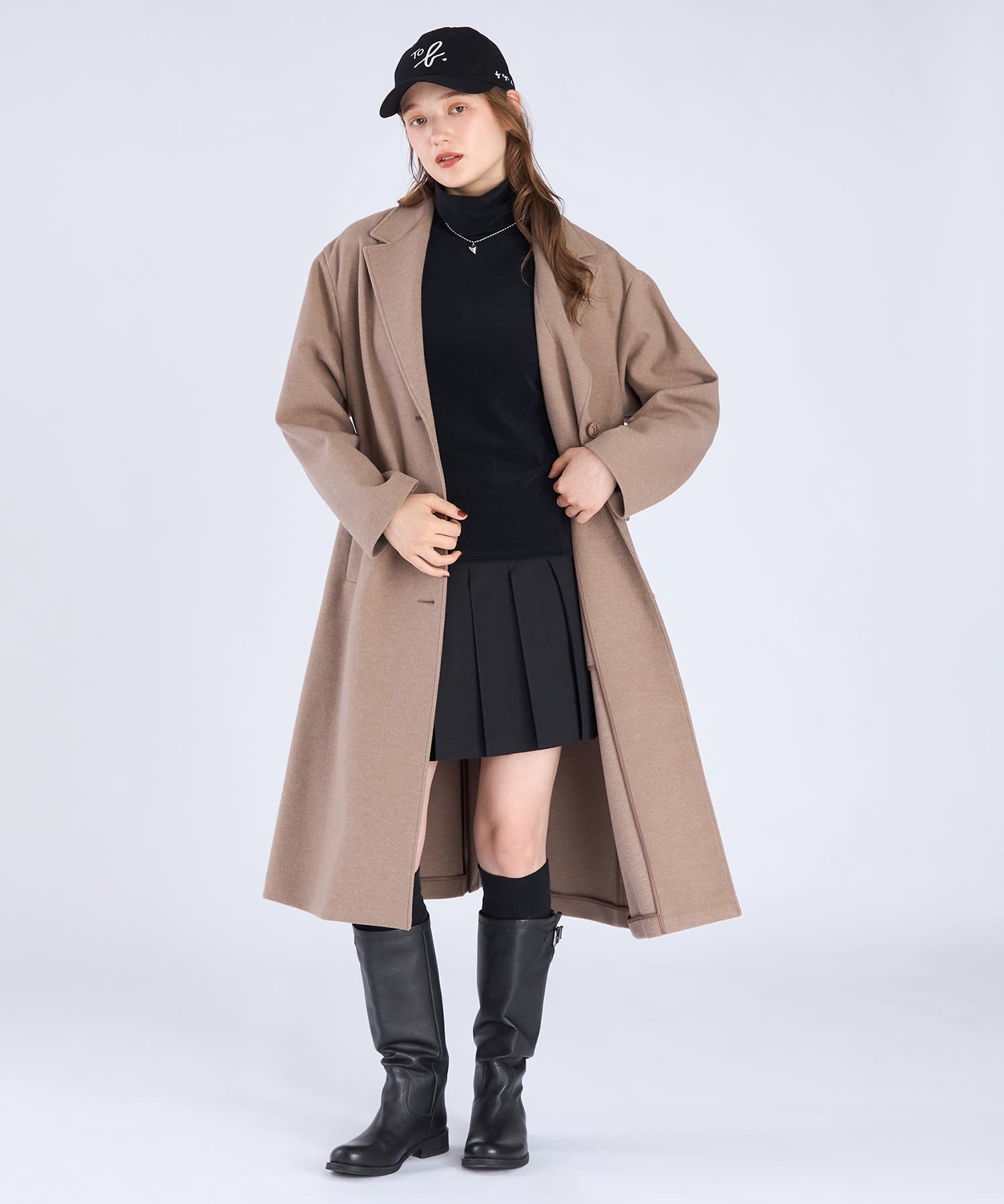 agnes b.｜ロング チェスターコート | Rakuten Fashion(楽天