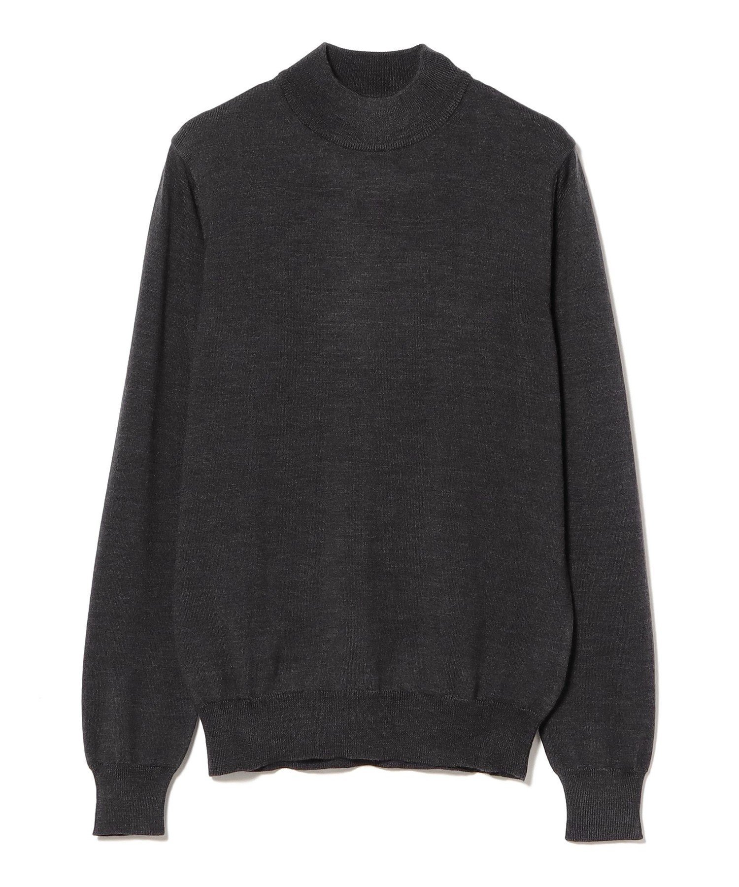 BEAMS MEN｜【別注】MORGANO / 21ゲージ モックネック ニット