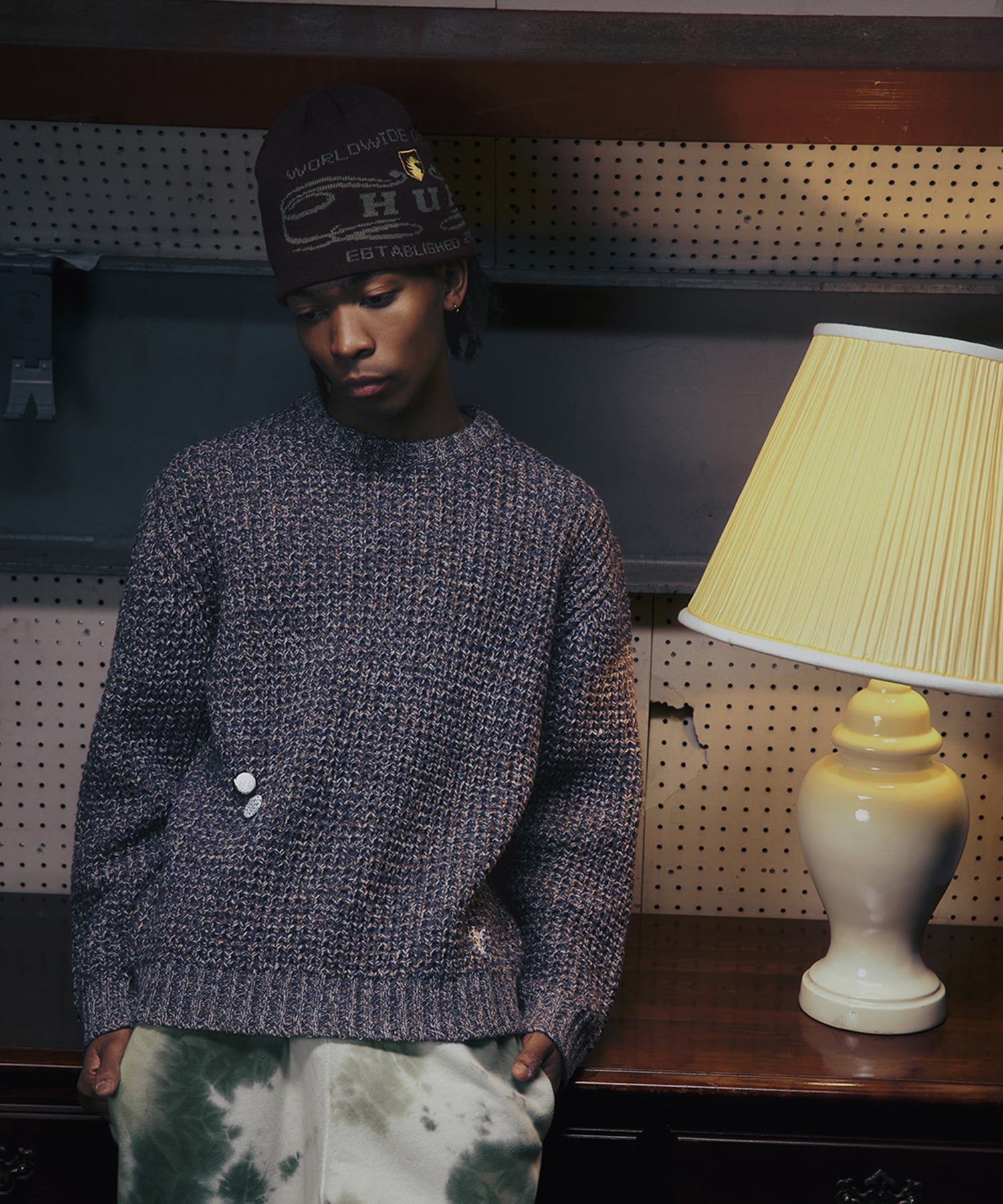 HUF｜1984 MELANGE SWEATER/ HUF ハフ セーターニット | Rakuten