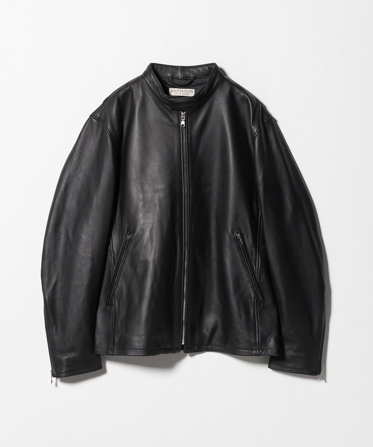 BEAUTY&YOUTH UNITED ARROWS｜シープレザー シングル ライダース