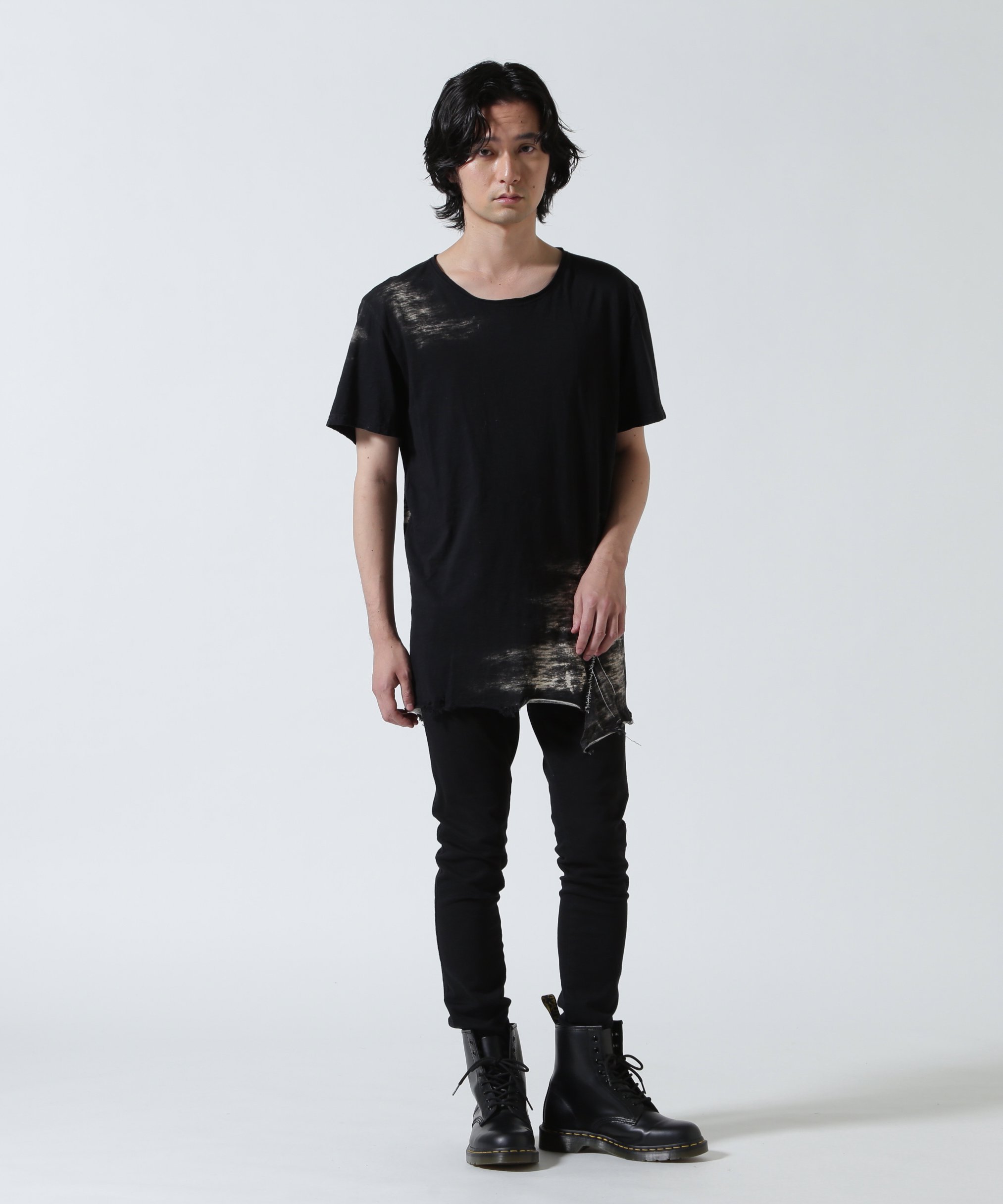 ROYAL FLASH｜KMRii/ケムリ/Black Shadow Slash Cut/SS Tee | Rakuten