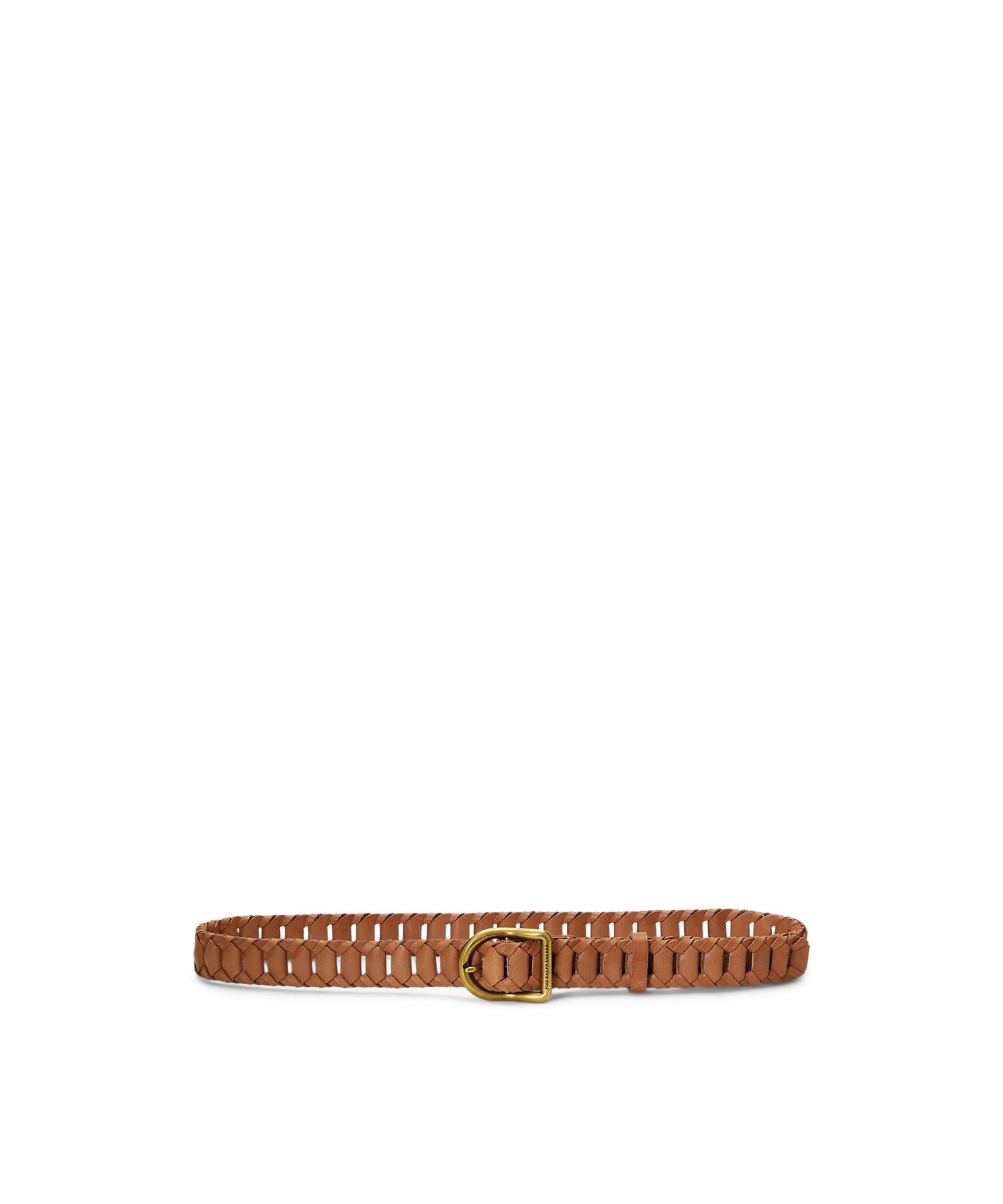 RALPH LAUREN｜ラダーブレーデッド レザー ベルト | Rakuten Fashion