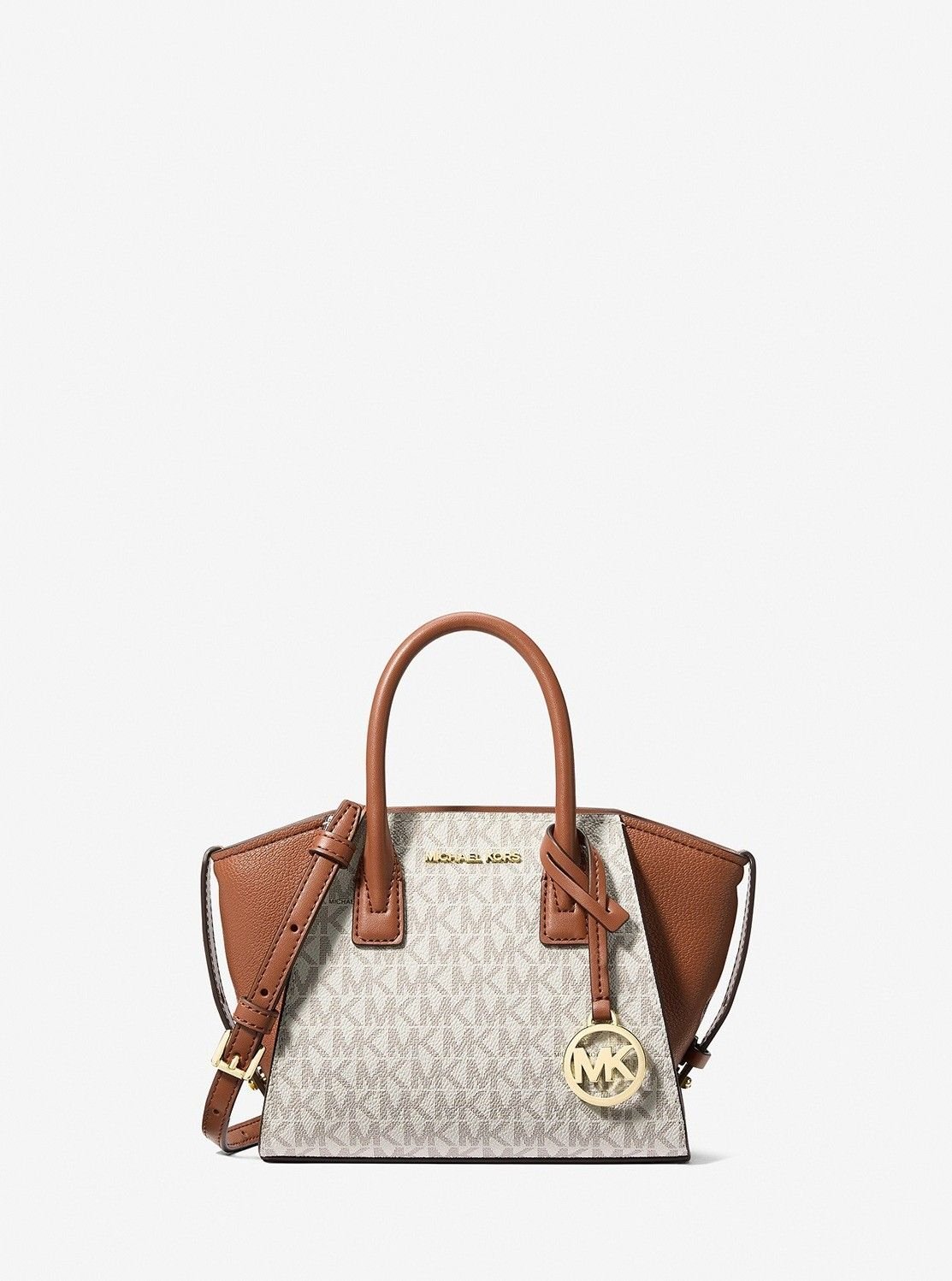 MICHAEL KORS｜AVRIL シグネチャーロゴ サッチェル エクストラスモール