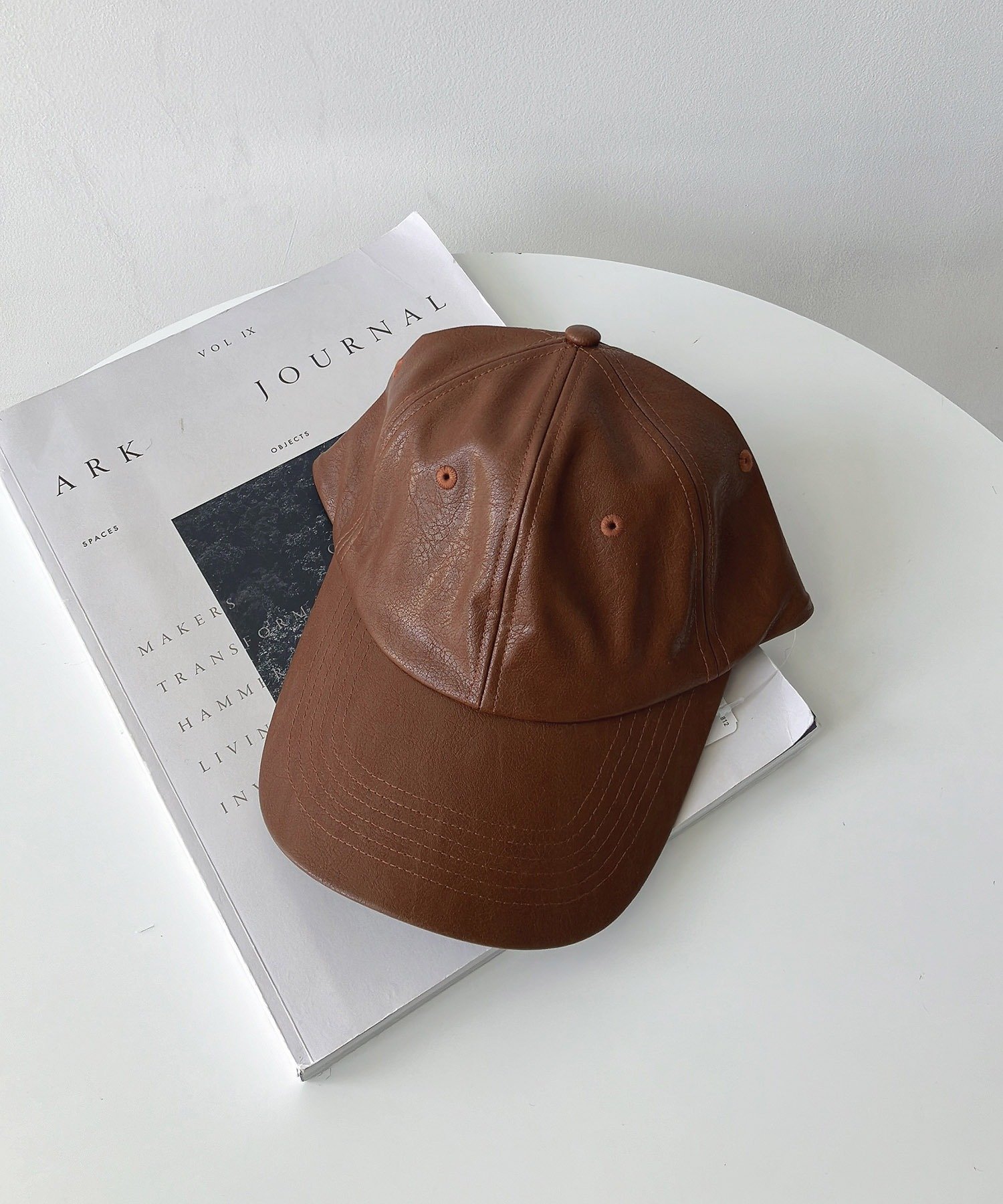 AS KNOW AS plus｜♪フェイクレザーキャップ | Rakuten Fashion(楽天