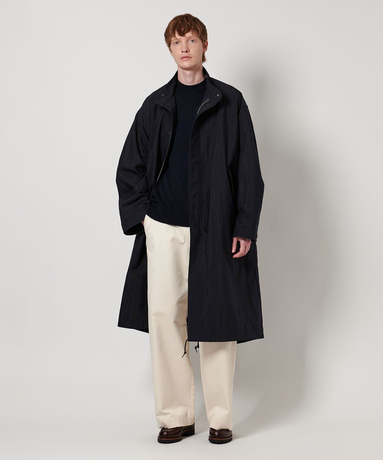 ＜LOEFF（ロエフ）＞OX スタンドカラー モッズコート ミリタリーコート 63314355_46_d_215.jpg