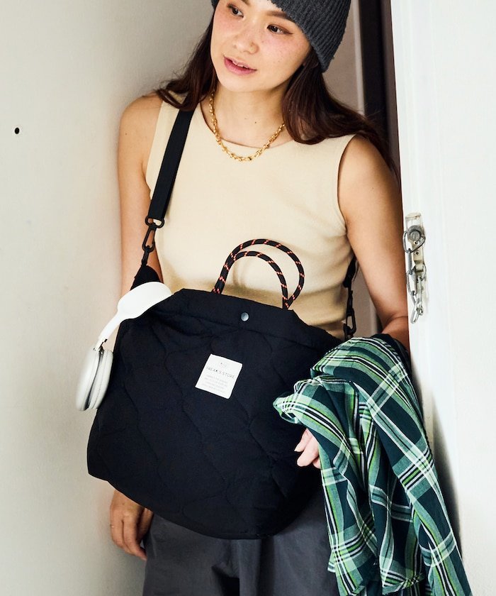FREAK'S STORE｜別注 PADDED DAY TOTE BAG パデット デイトート バッグ