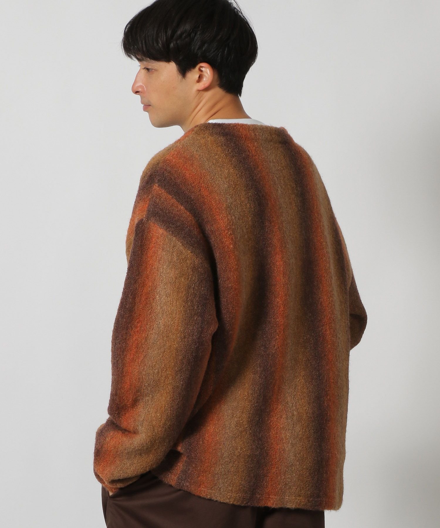 LAKOLE｜グラデストライプカーディガン | Rakuten Fashion(楽天