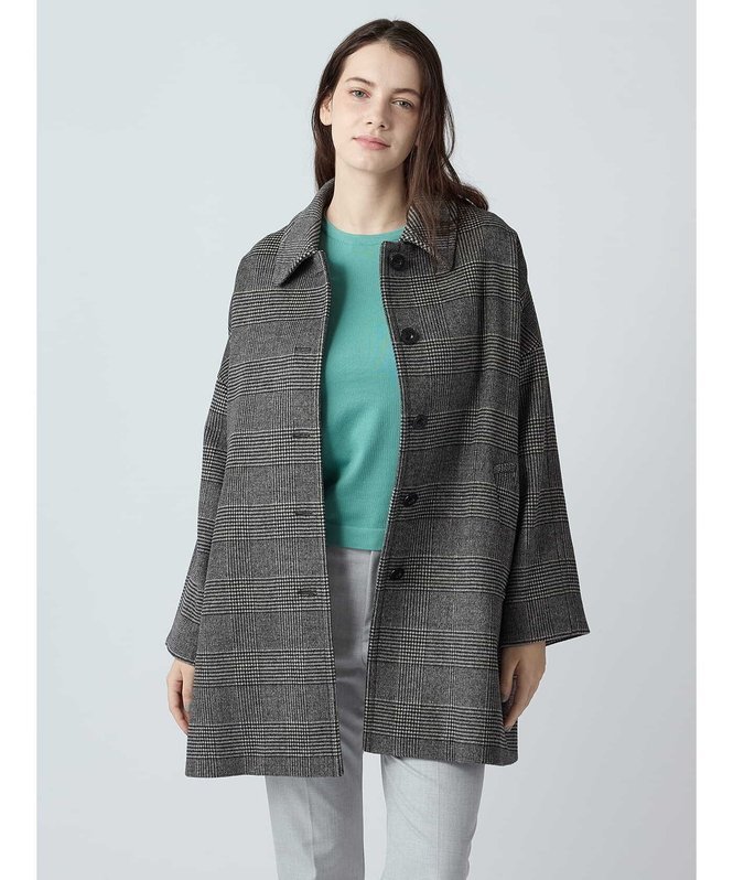 Aquascutum｜グレンチェック コート | Rakuten Fashion(楽天