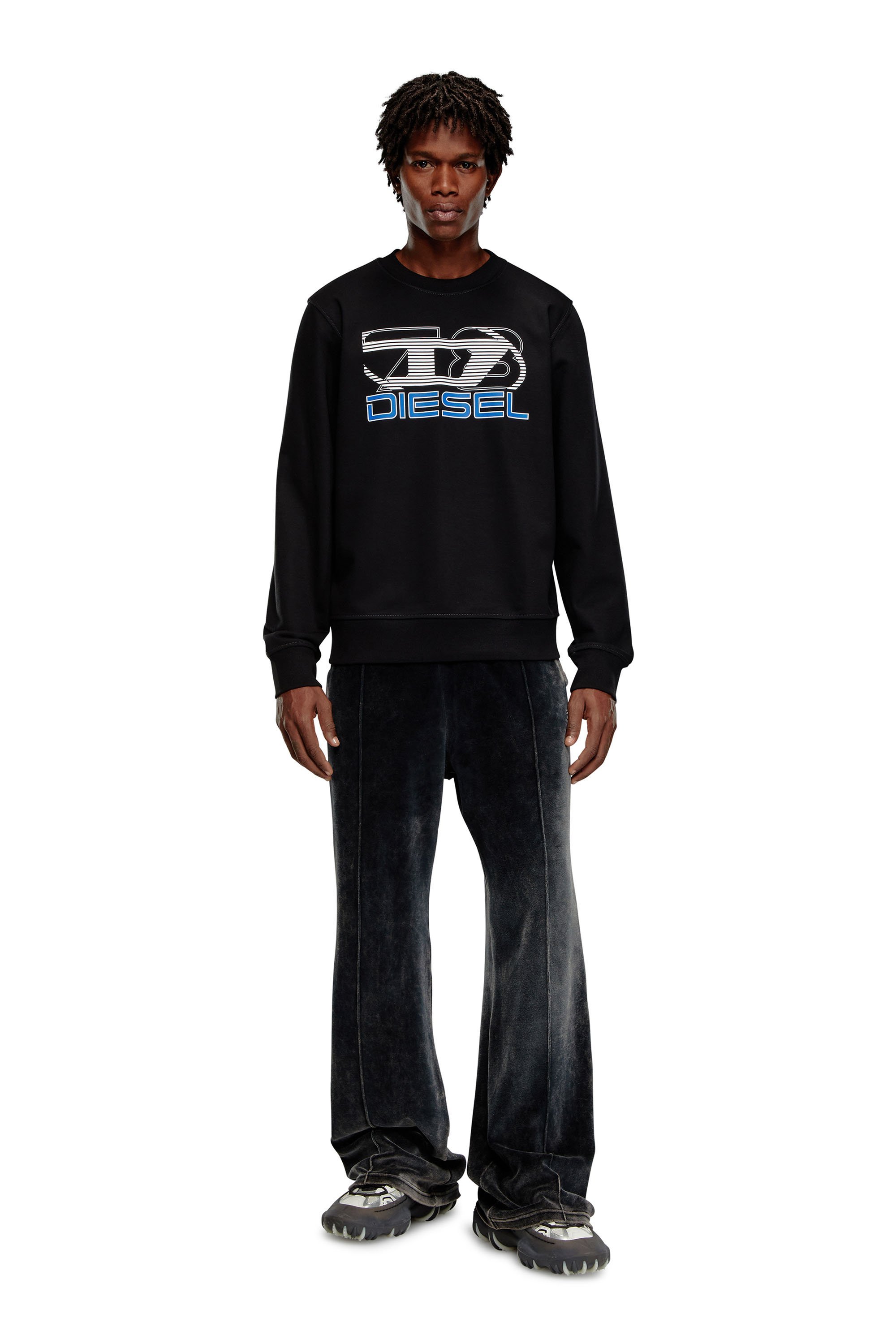 DIESEL｜メンズ スウェット S-GINN-K43 | Rakuten Fashion(楽天
