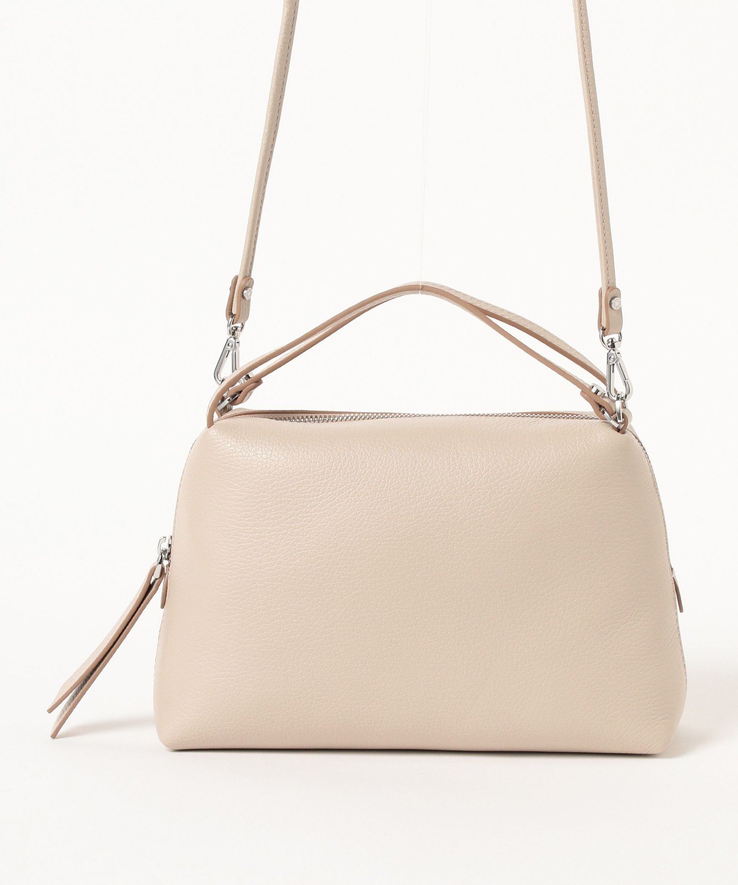 Demi-Luxe BEAMS｜GIANNI CHIARINI / ALIFA レザーショルダーバッグ M