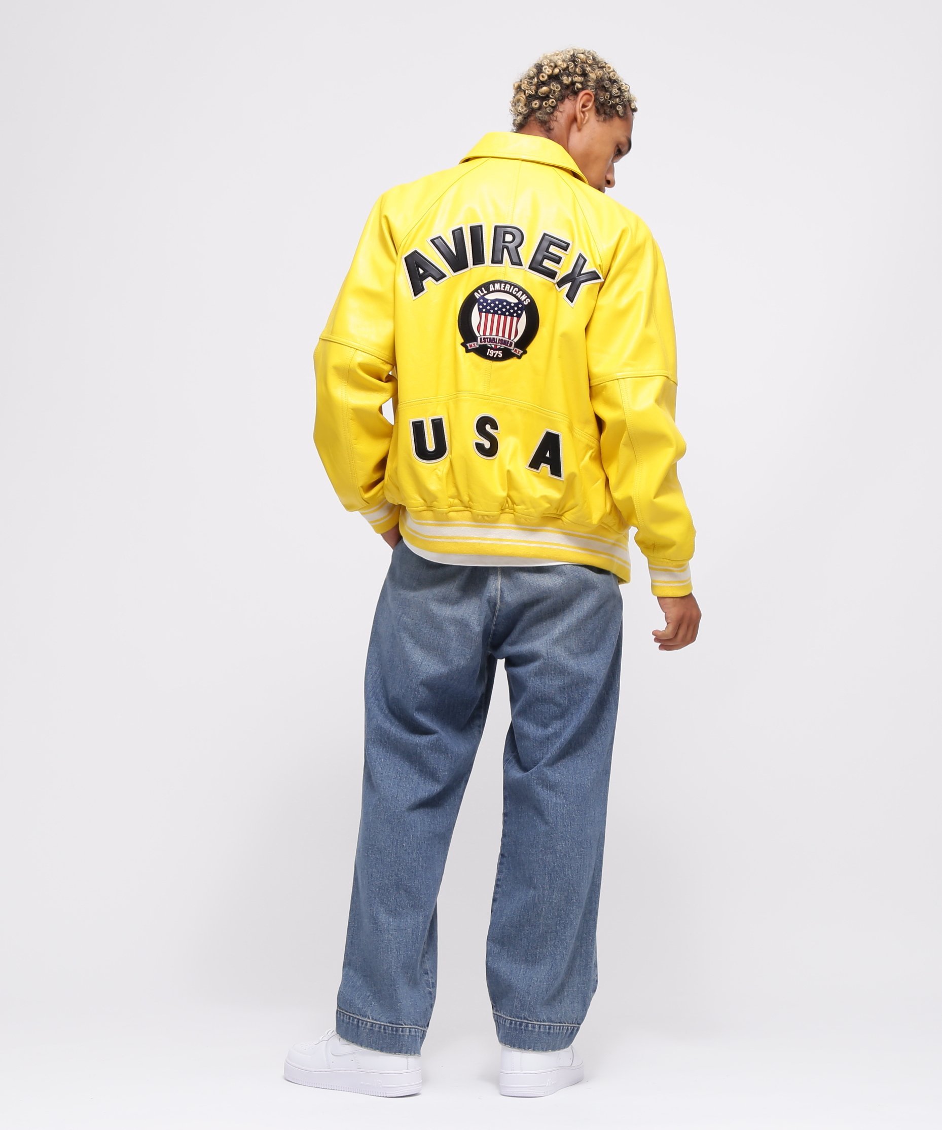 AVIREX｜LIGHT SIGNATURE VARSITY JACKET/ライト シグネチャー バー