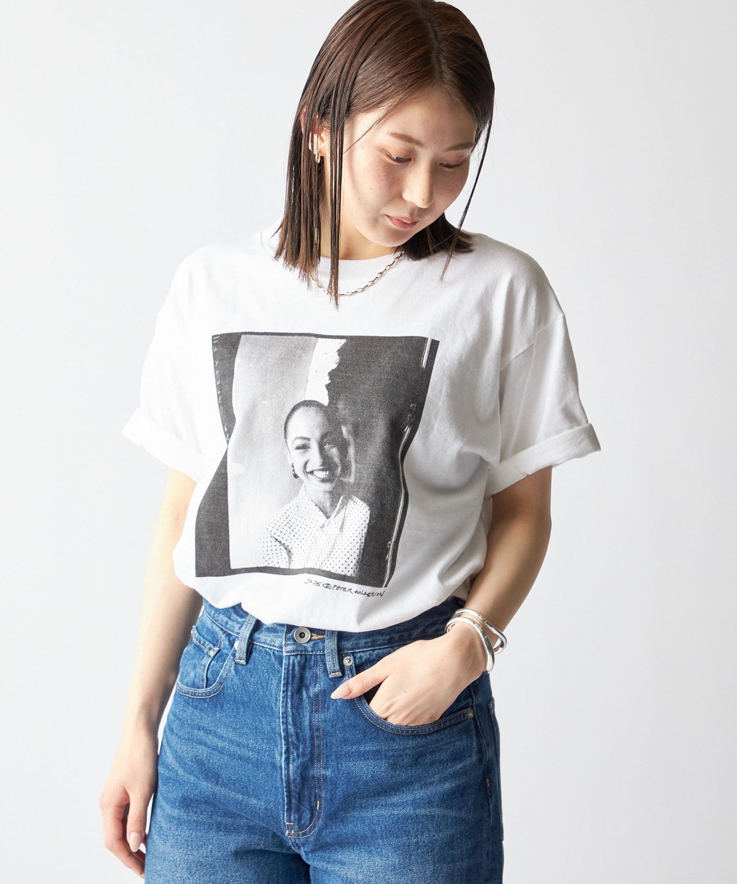 SHIPS｜SHIPS: 80S SADE フォト Tシャツ | Rakuten Fashion(楽天