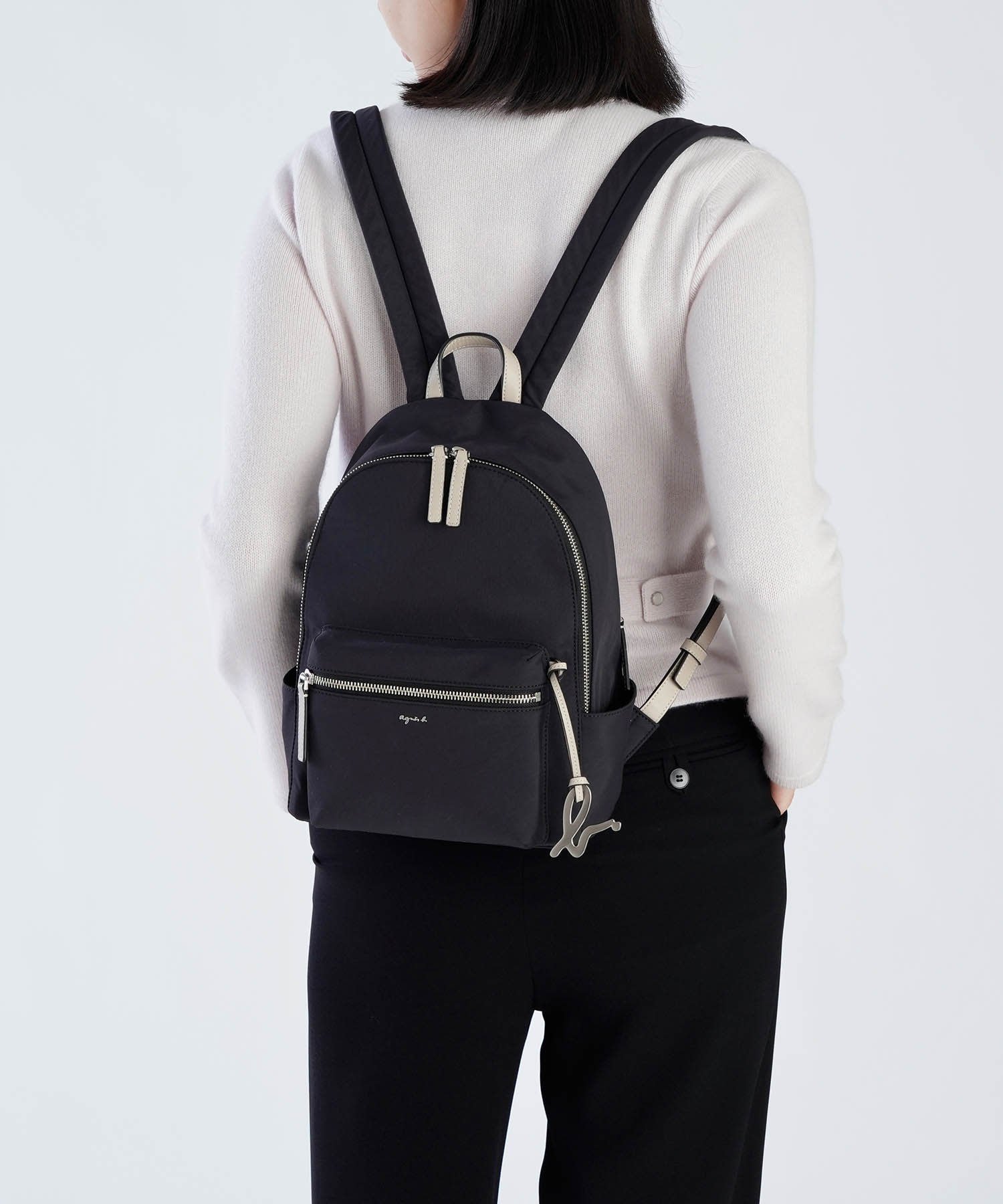 agnes b.｜ナイロン スモール バックパック
