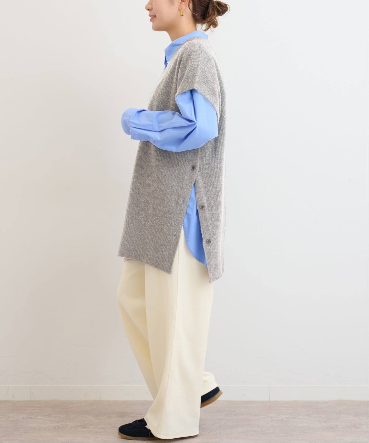JOURNAL STANDARD relume｜ウールカシミヤミックスポンチョベスト