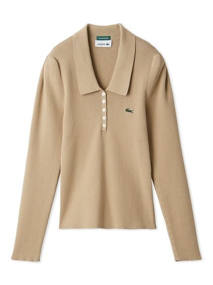 SNIDEL｜LACOSTE/ポロリブニット | Rakuten Fashion(楽天ファッション