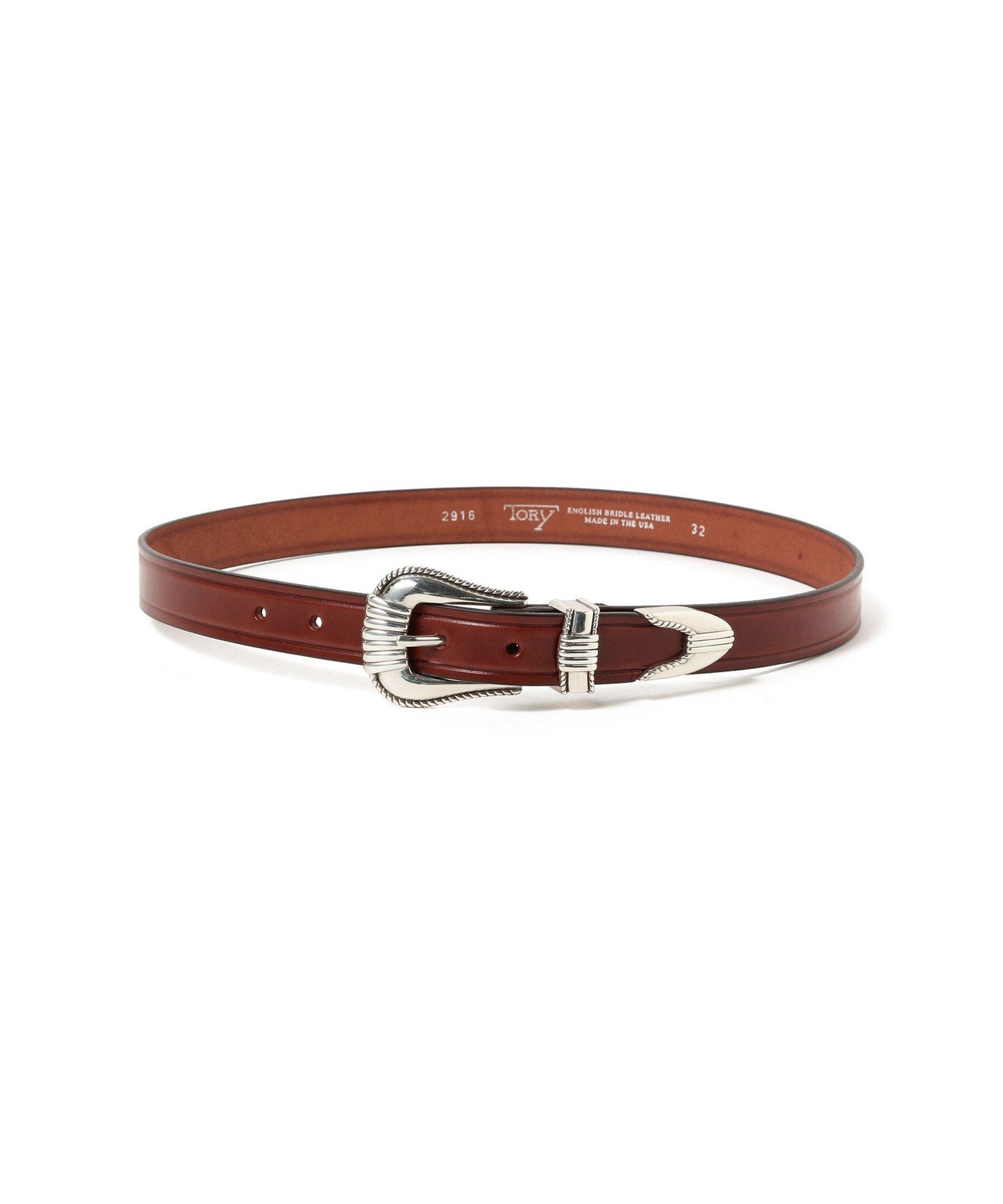 BEAMS MEN｜TORY LEATHER / 1 Creased Belt | Rakuten Fashion(楽天