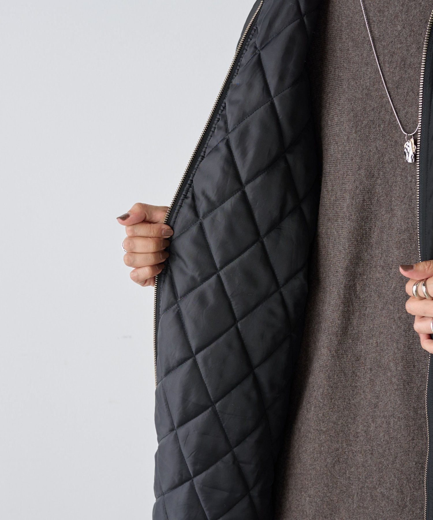 BEARDSLEY｜中綿BIGポンチョコート | Rakuten Fashion(楽天