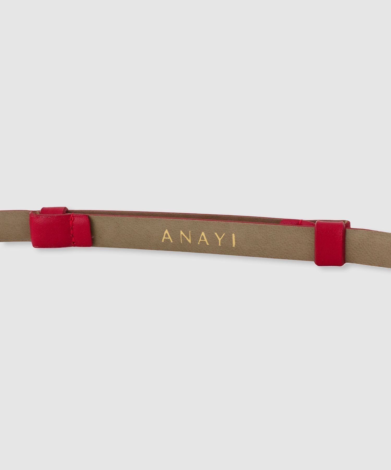 ANAYI｜プレートバックルスライドベルト | Rakuten Fashion(楽天