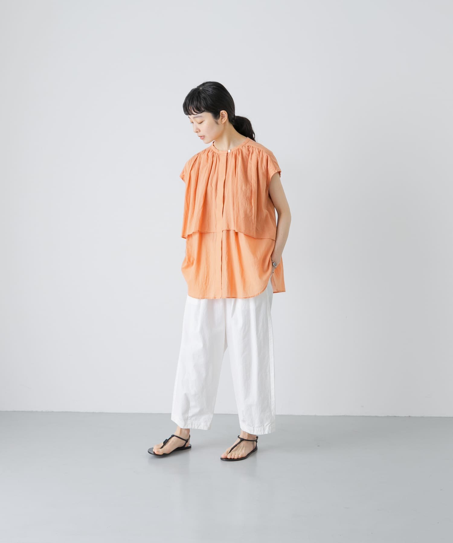 かぐれ｜コットンクロップドパンツ | Rakuten Fashion(楽天