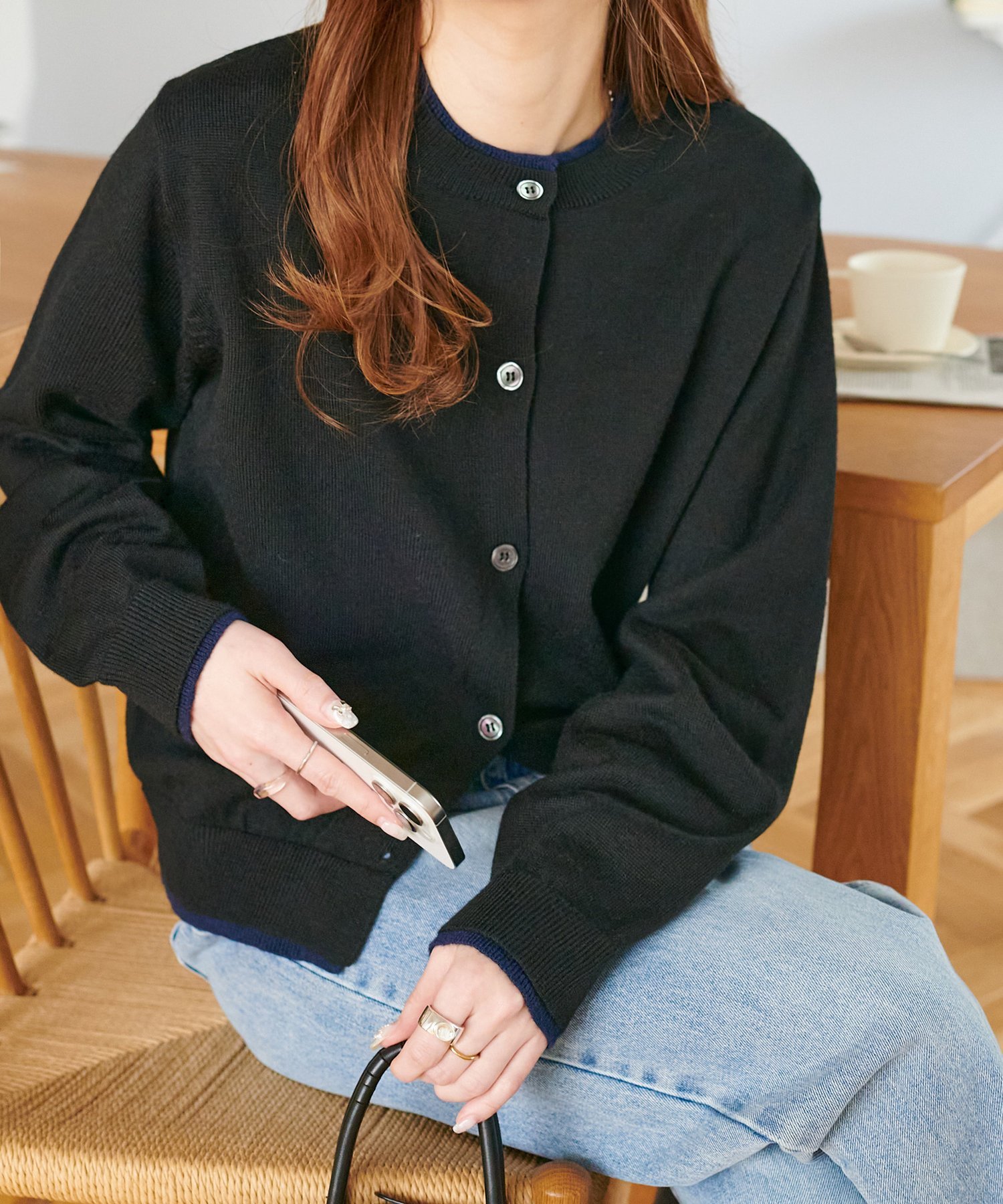 Discoat｜【新色追加!/WEB限定】レイヤードカーディガン | Rakuten