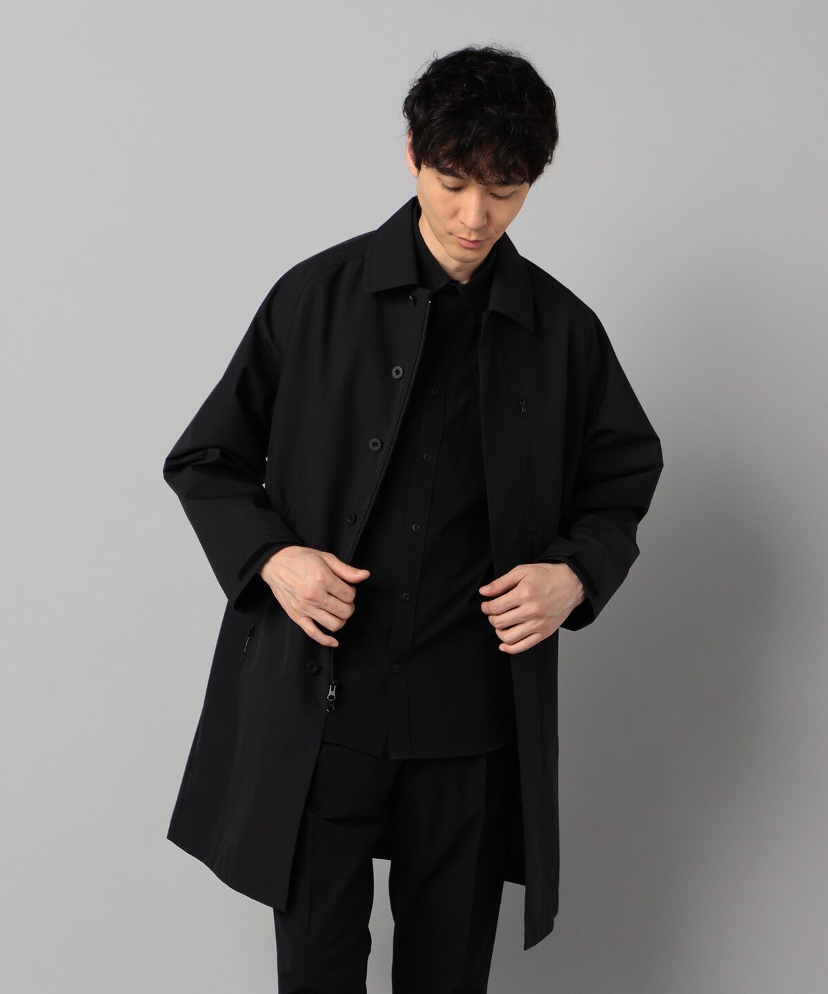 COMME CA MEN｜【COMME CA MEN BLACK】3レイヤーテック コート