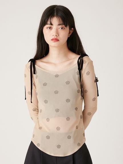 LILY BROWN｜【LILY BROWN×MARY QUANT】デイジー柄シアーチュール