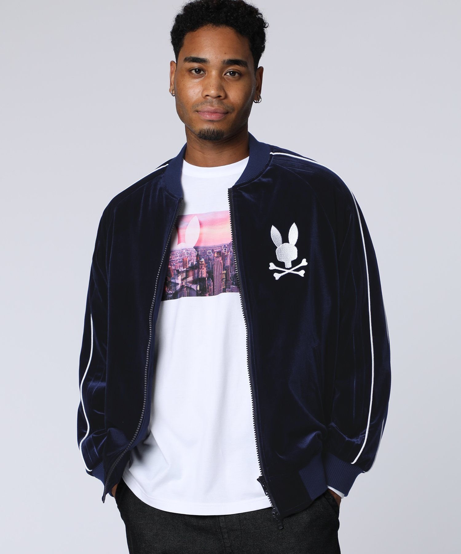 Psycho Bunny｜SKOOKUM ベロアスカジャン | Rakuten Fashion(楽天