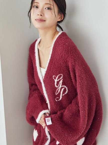 gelato pique｜ラメフェザーカーディガン | Rakuten Fashion(楽天