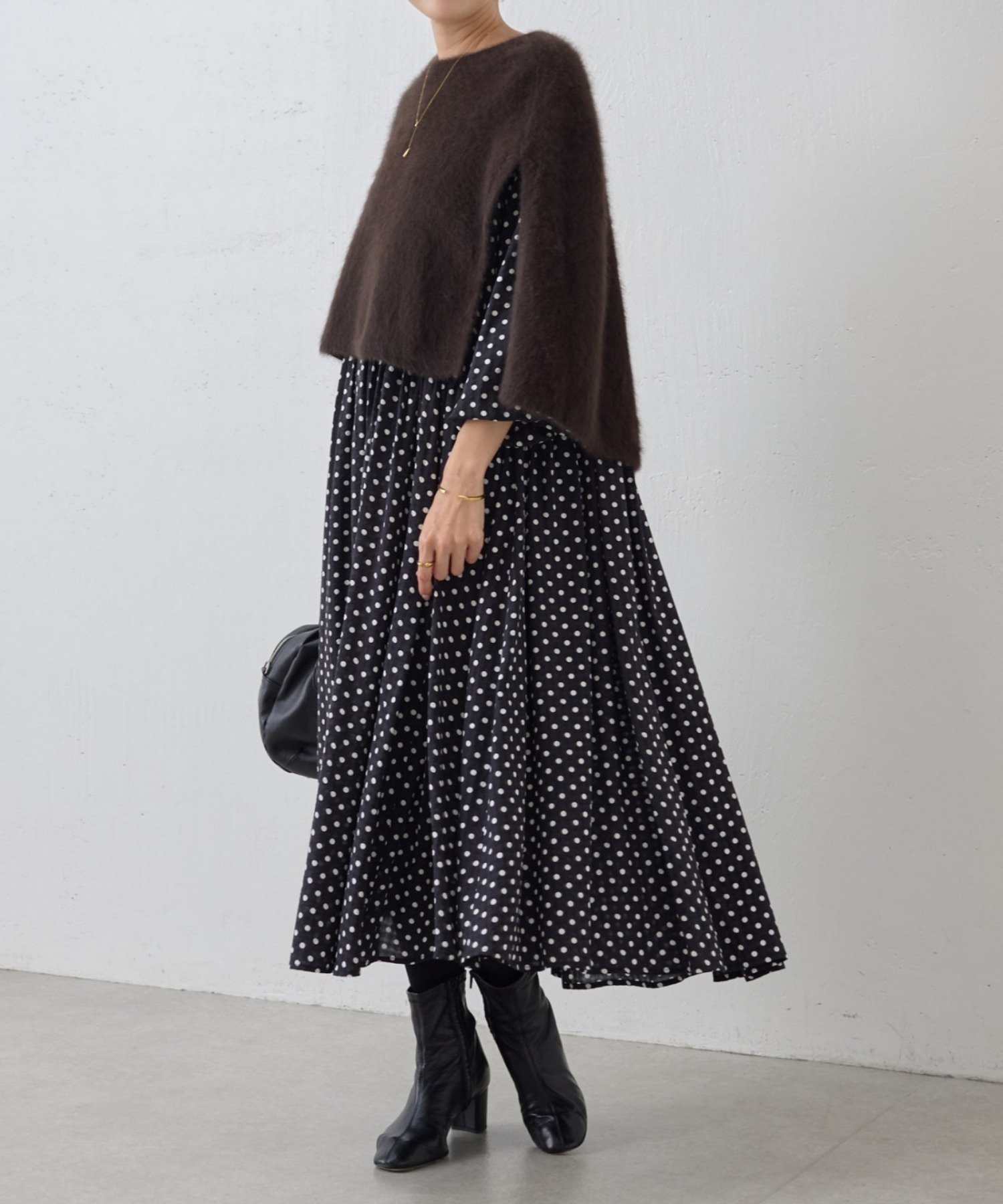 BEARDSLEY｜ファーニットポンチョ | Rakuten Fashion(楽天ファッション