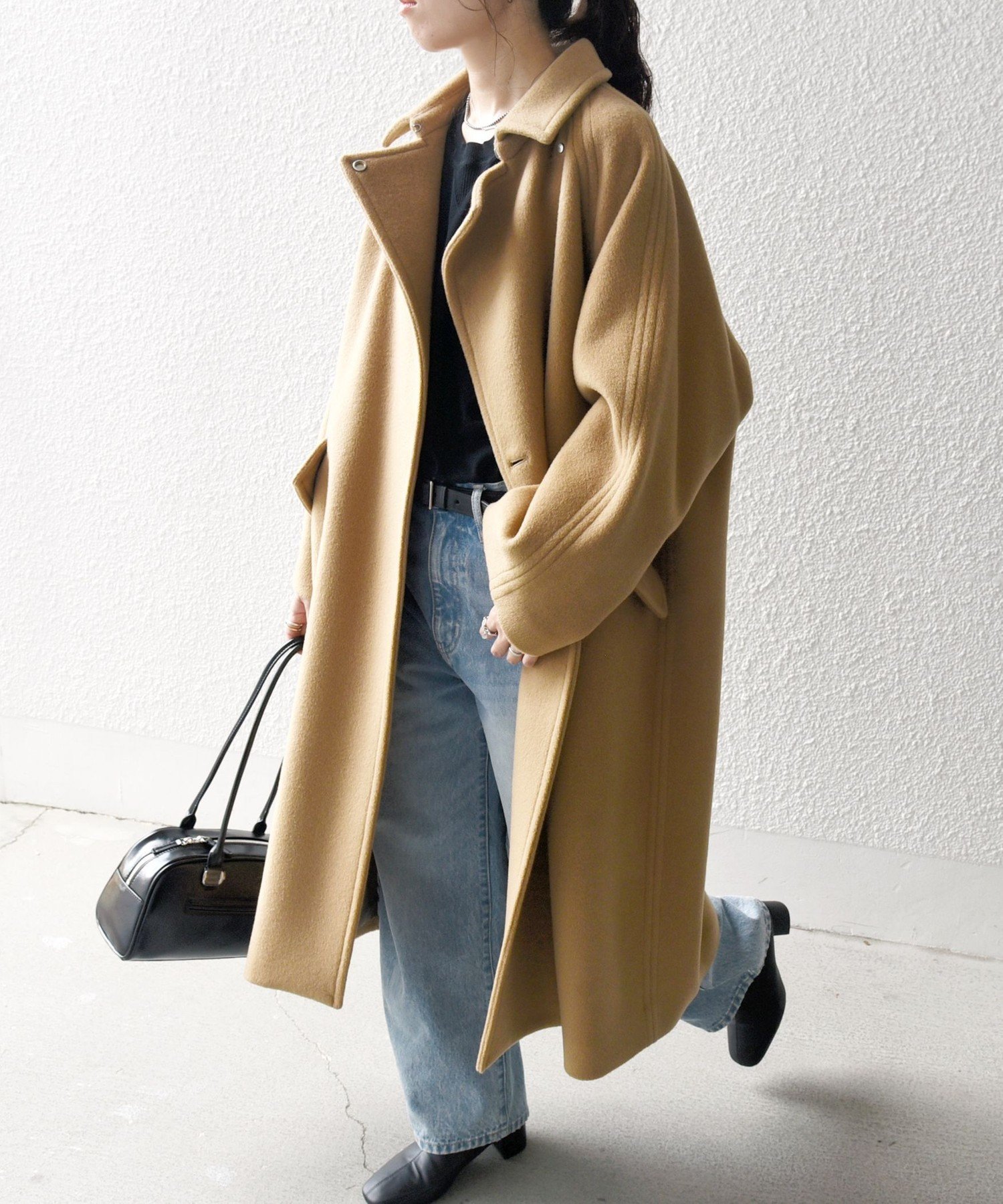 SHIPS｜SHIPS any: バルマカーン コクーン コート 25AW | Rakuten