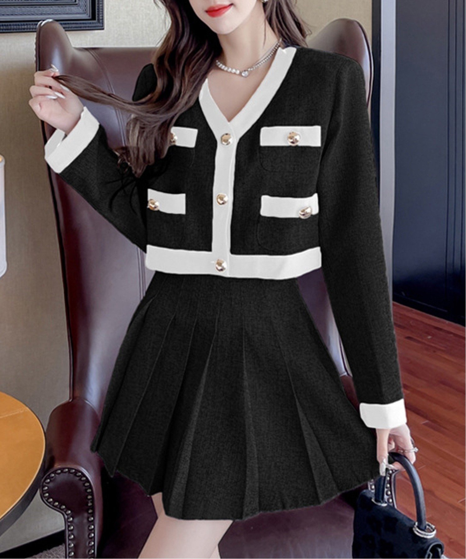 aimoha｜Jasmine Grandiflorum/(W)【Jasmine】モノクロバイカラー