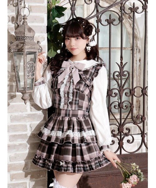 NOEMIE｜キラキラハートレイヤード風ティアードセットアップ | Rakuten