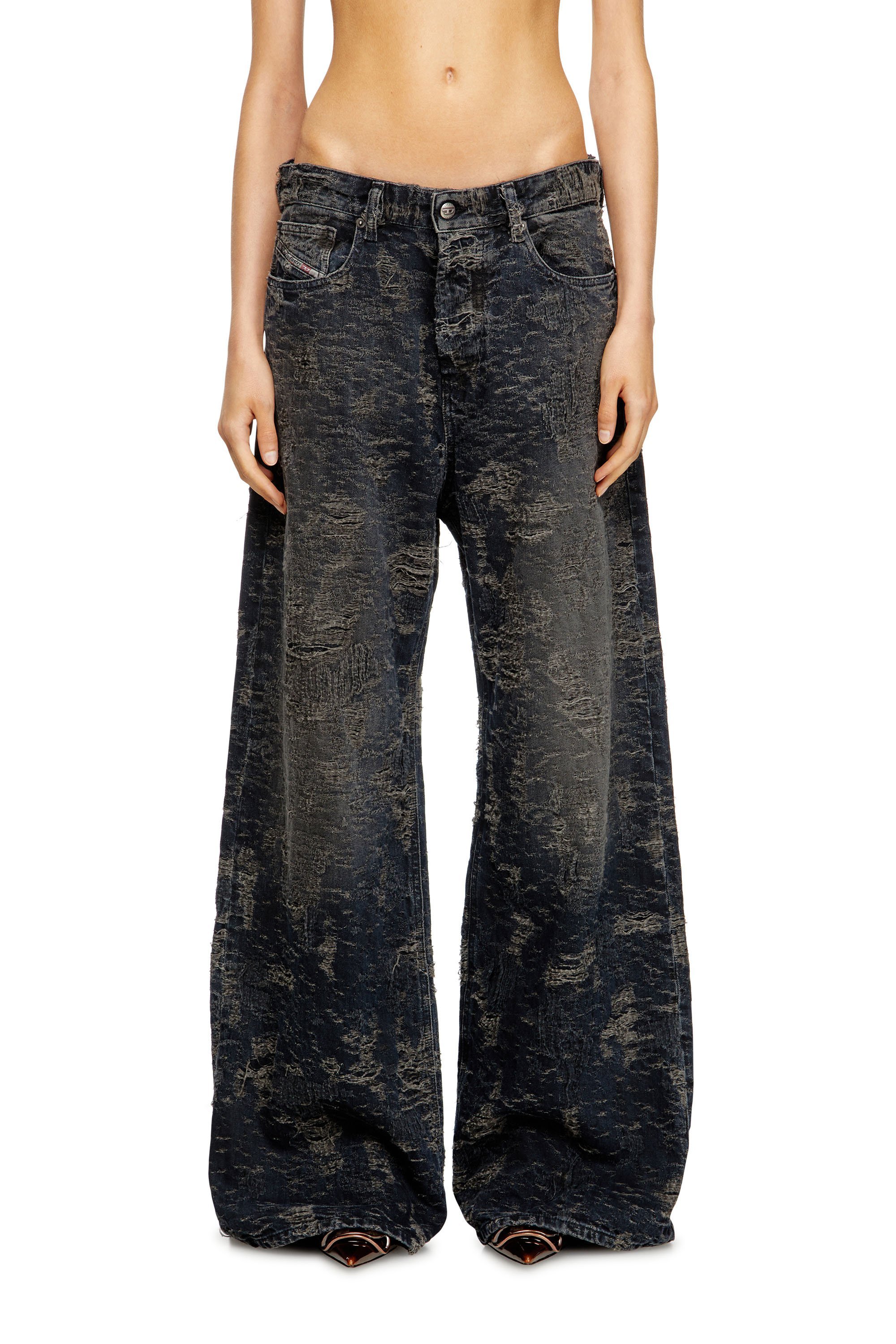 DIESEL｜ウィメンズ デニムパンツ RELAXED 1996 D-SIRE L.30 | Rakuten