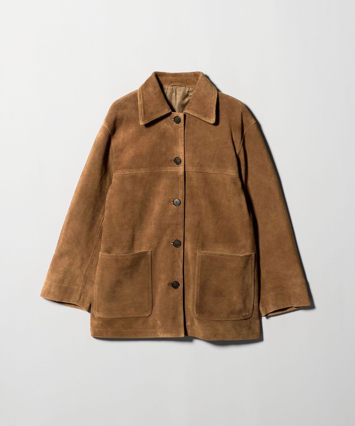 BEAUTY&YOUTH UNITED ARROWS｜スエード カバーオール ジャケット