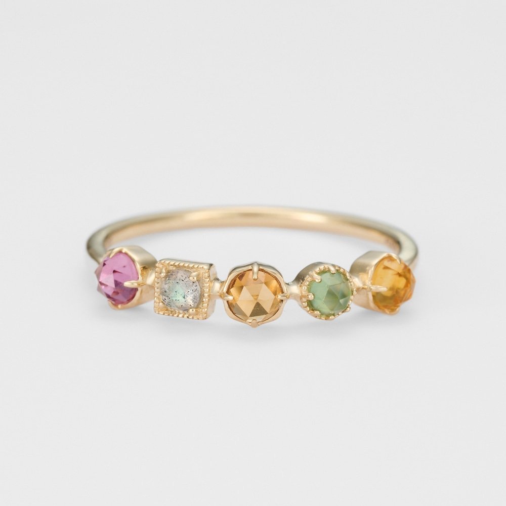 agete｜K10マルチストーンリング | Rakuten Fashion(楽天ファッション