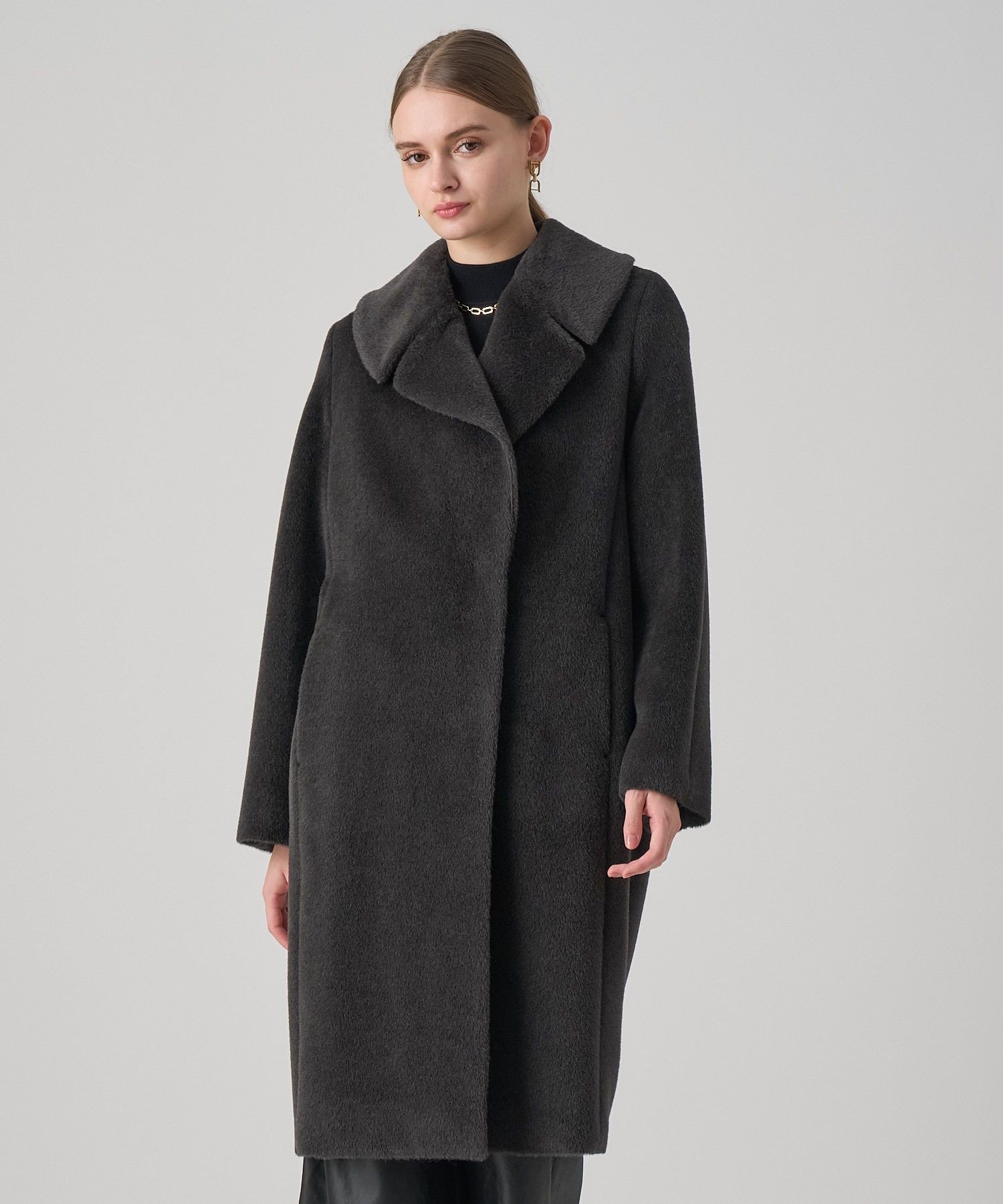 ANAYI｜アルパカシャギーテーラーコート | Rakuten Fashion(楽天