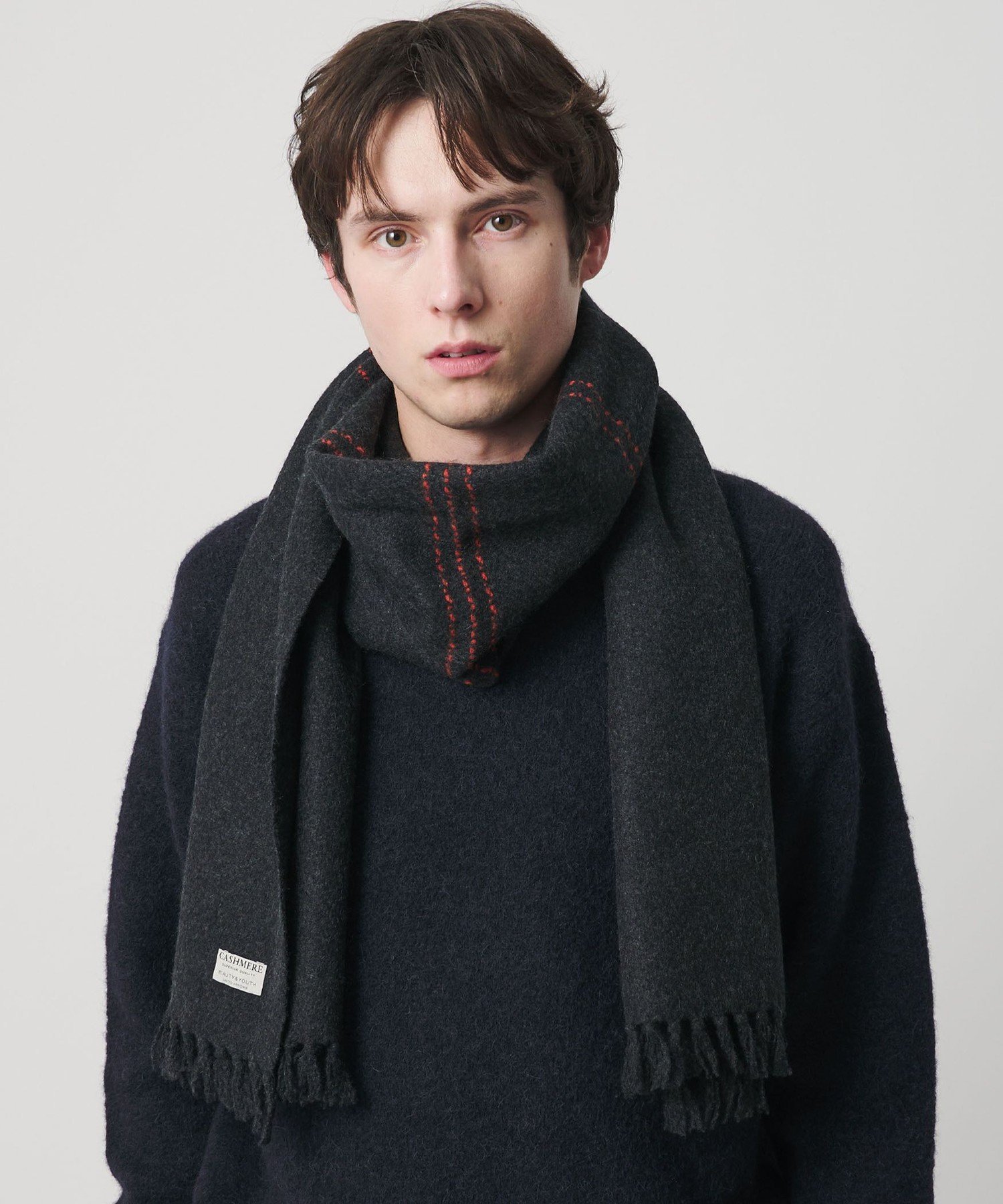 BEAUTY&YOUTH UNITED ARROWS｜カシミヤ ソリッド マフラー | Rakuten