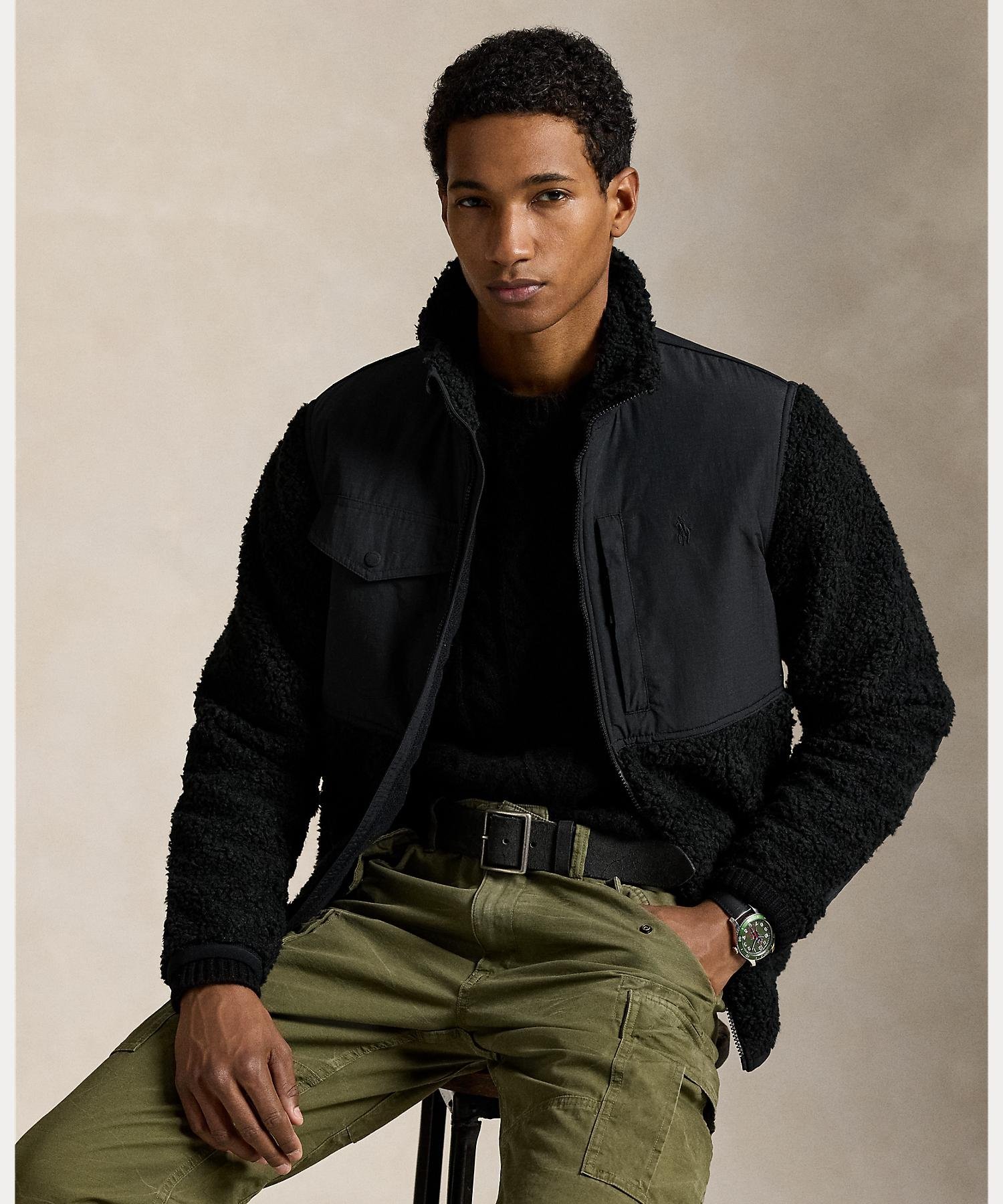 RALPH LAUREN｜ハイブリッド モックネック ジャケット | Rakuten