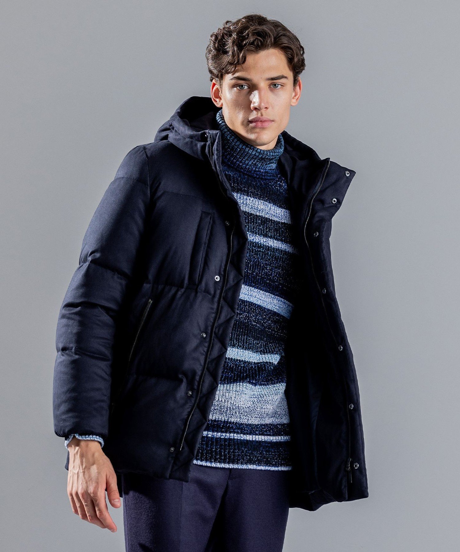 JOSEPH HOMME｜コマスエード ダウンコート | Rakuten Fashion(楽天