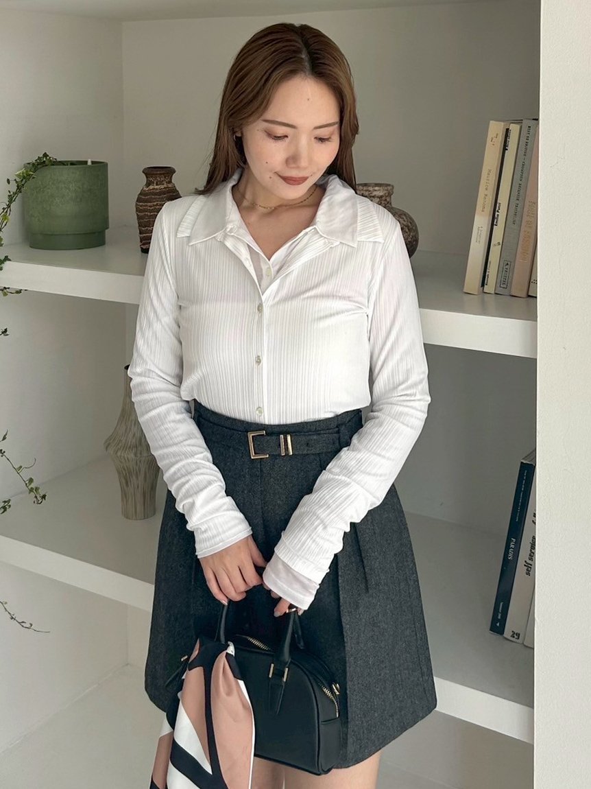 FRAY I.D｜レイヤードポロカットソー | Rakuten Fashion(楽天