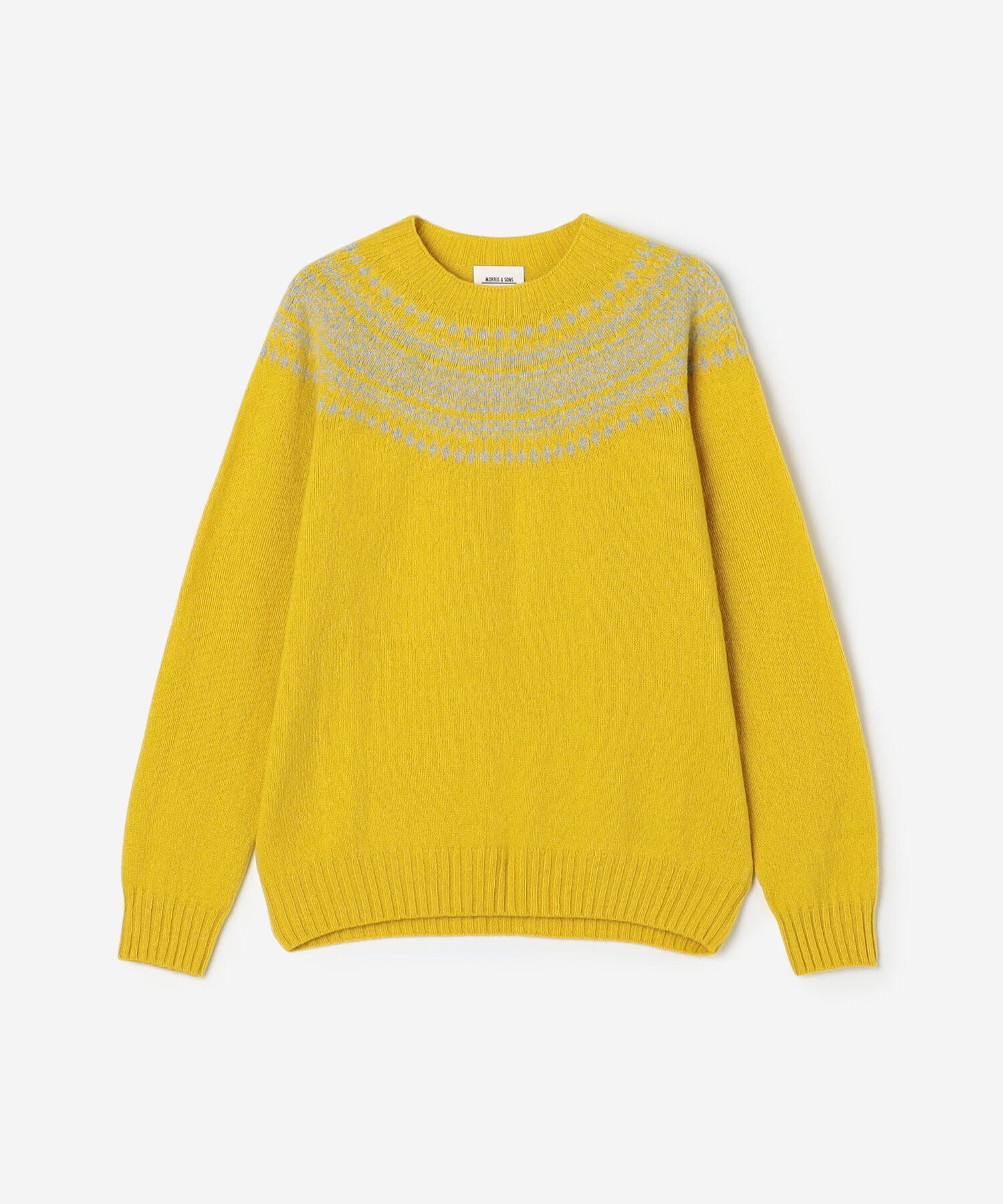 Bshop｜MORRIS & SONS | ジーロンラム ノルディックセーター WOMEN