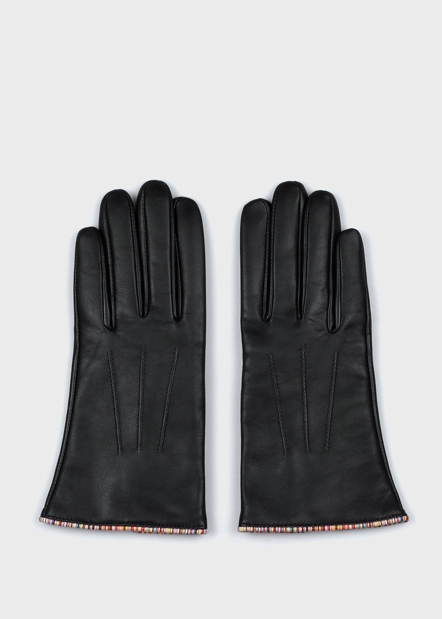 Paul Smith｜ウィメンズ シグネチャーストライプ パイピング グローブ