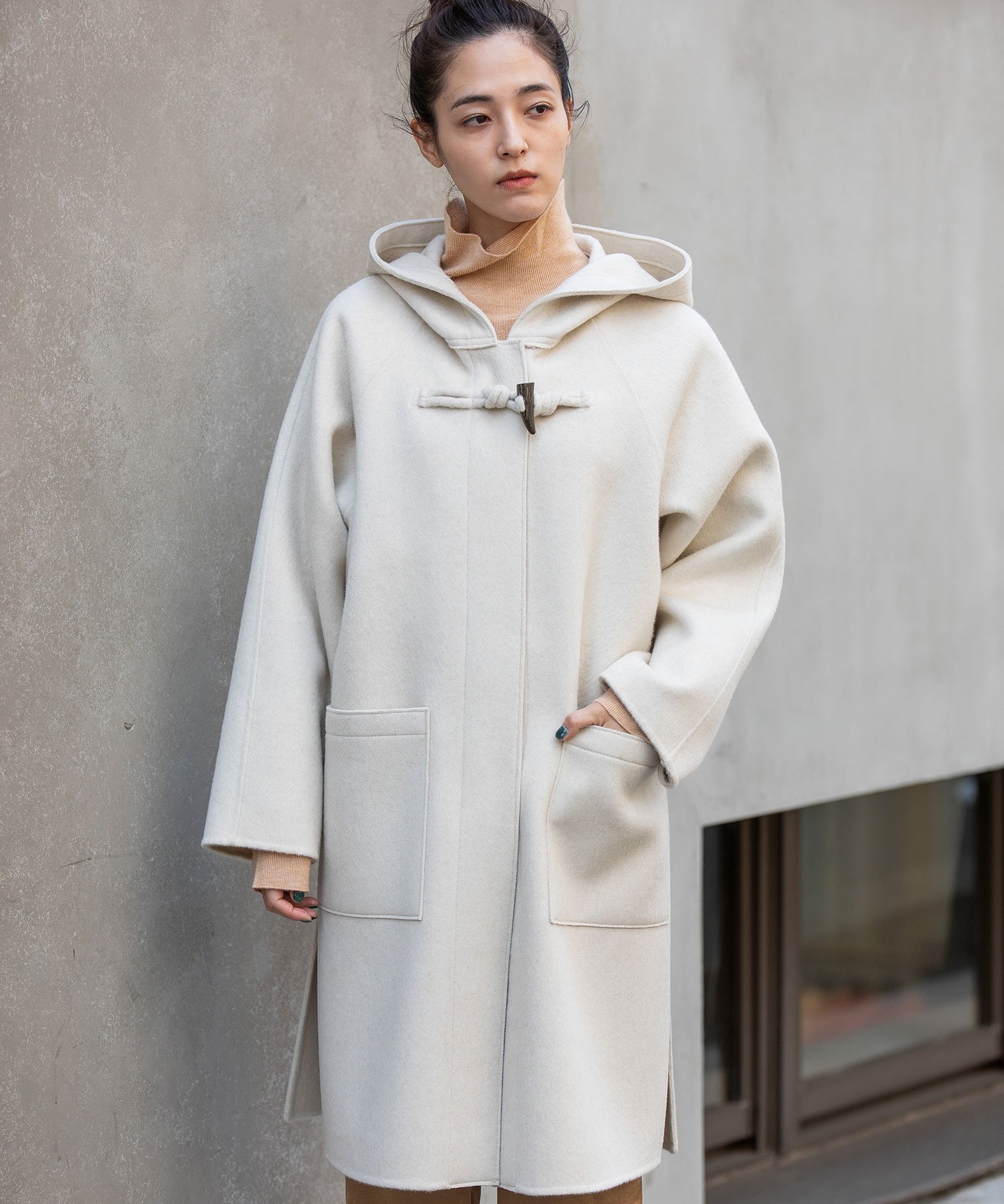 Munich｜ウールダブルビーバーダッフルコート | Rakuten Fashion(楽天