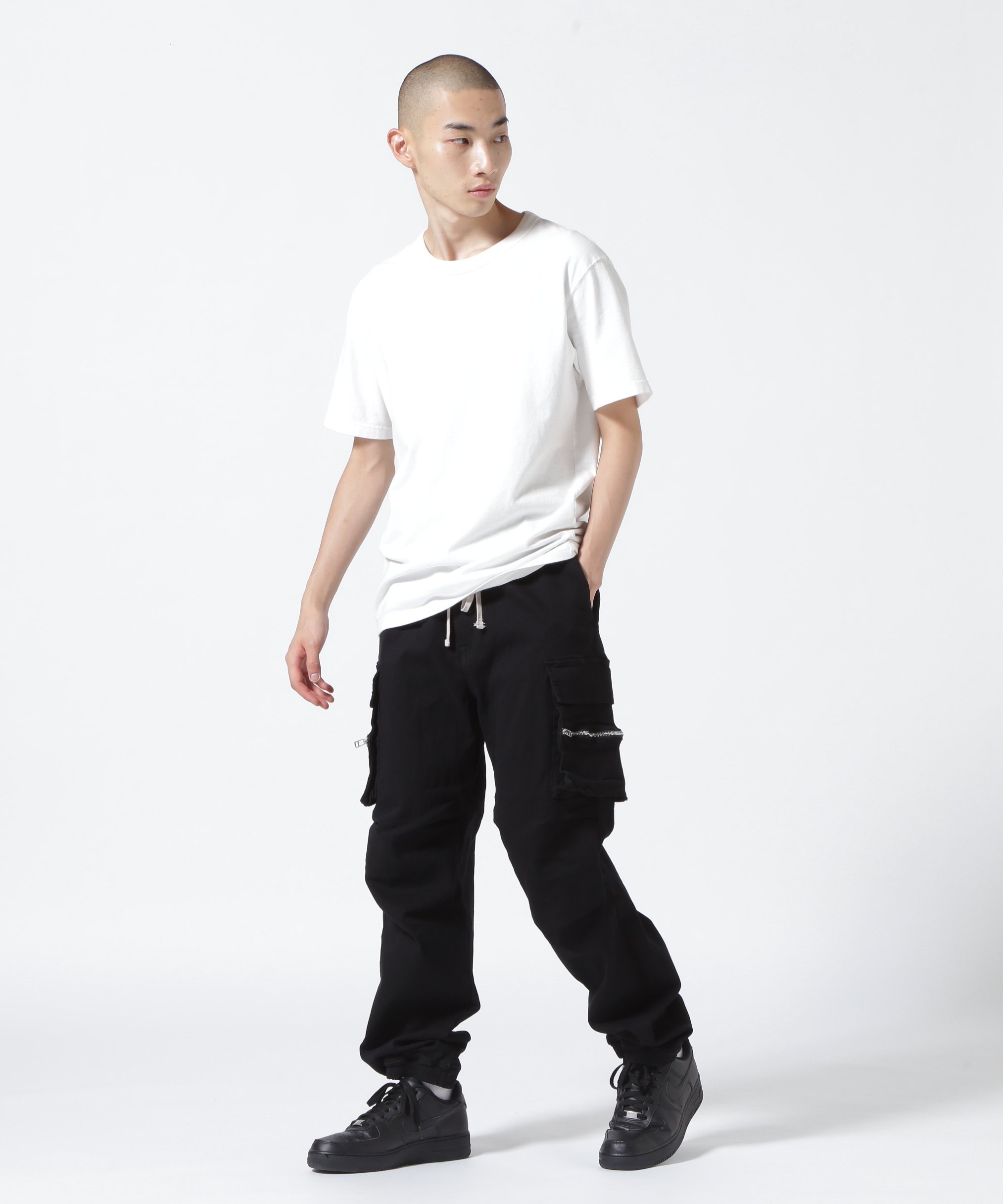 LHP｜DankeSchon/ダンケシェーン/PREMIUM TC BLACK ZIP POCKET PANTS