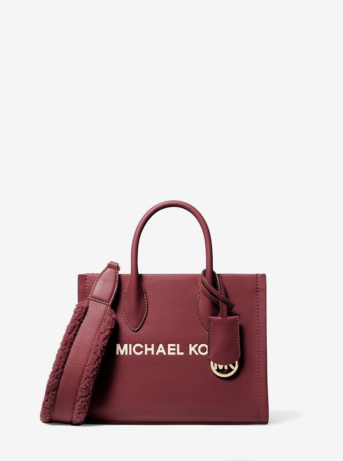 MICHAEL KORS｜MIRELLA ペブルドレザー クロスボディ スモール