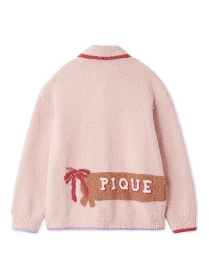 gelato pique｜ベビモコダックスフンドジャガードカーディガン