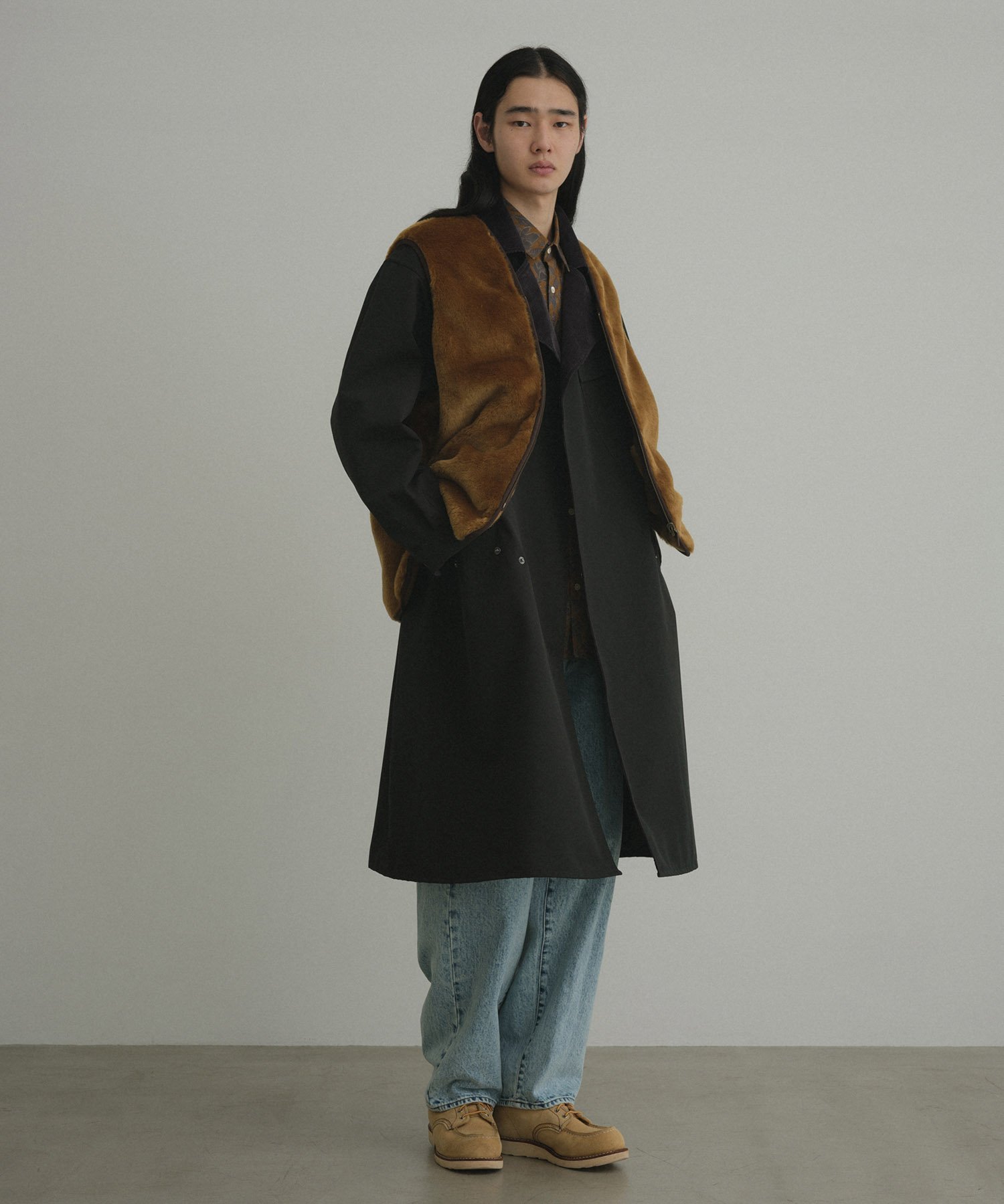 ADAM ET ROPE'｜《別注》【BARBOUR/バブアー】リバーシブル フロント